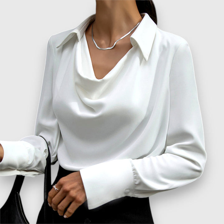 Solina blouse with collar 5