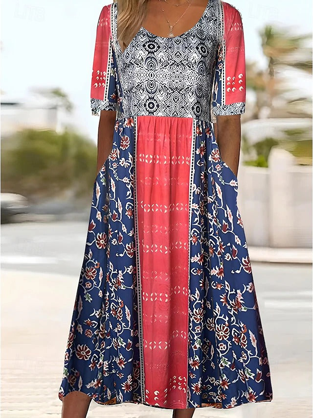 Sophia™ | Elegant Floral Maxi Dress for Women 1