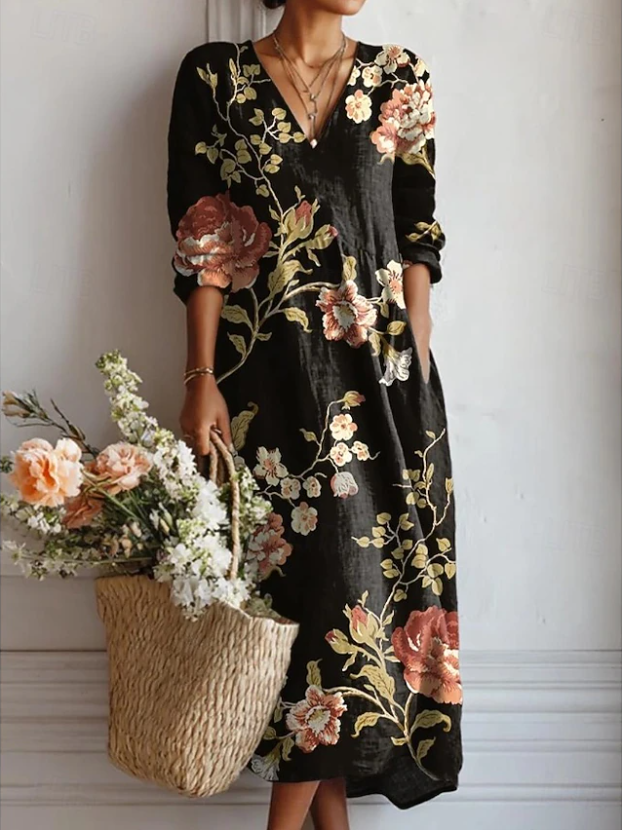 Sophia™ | Elegant Floral Maxi Dress for Women 1