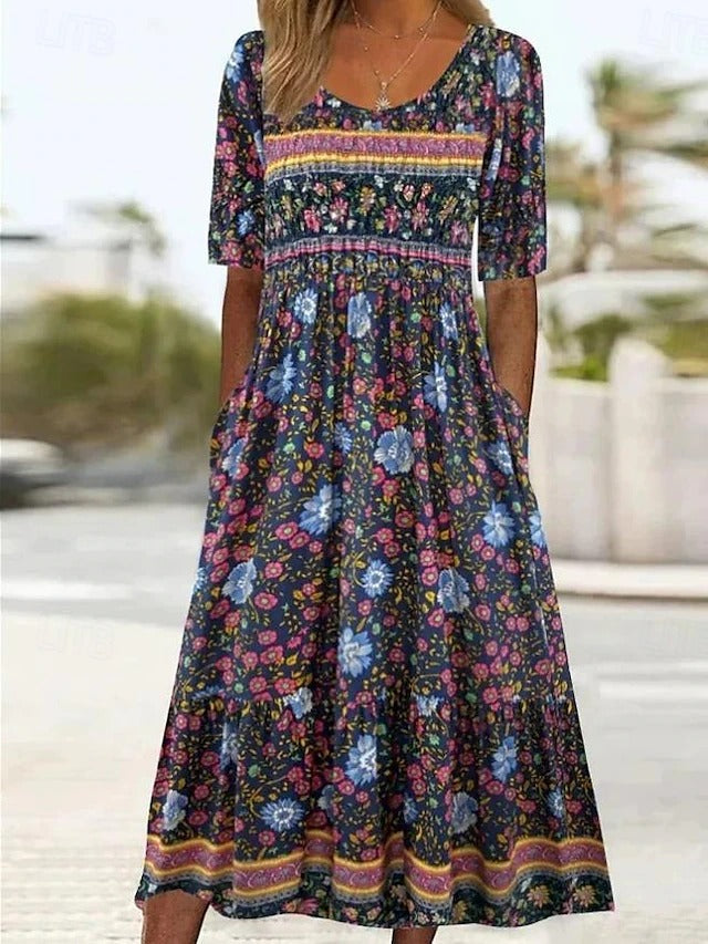 Sophia™ | Elegant Floral Maxi Dress for Women 4