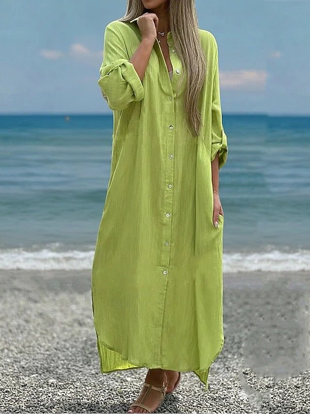 Sophia™ | Elegant Long Sleeve Maxi Dress for Women 6