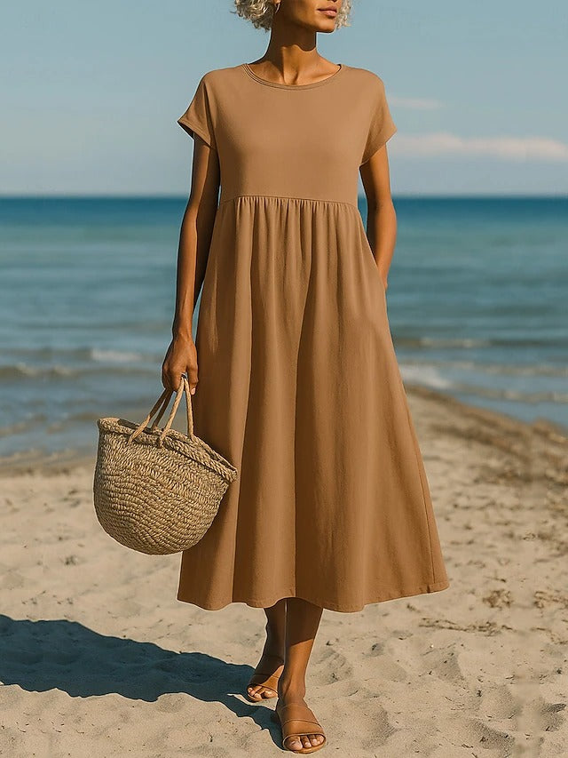 Sophia™ | Elegant White Maxi Dress for Women 3