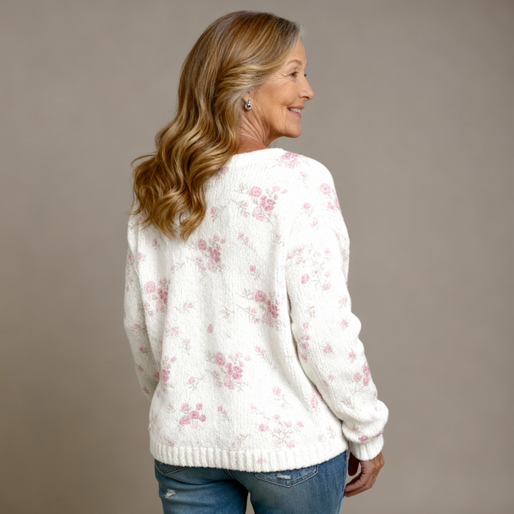 Stella | Pink Rose Cardigan 2