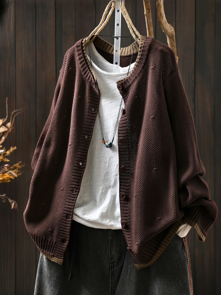 THE ISOLDE | TEXTURED CARDIGAN 4