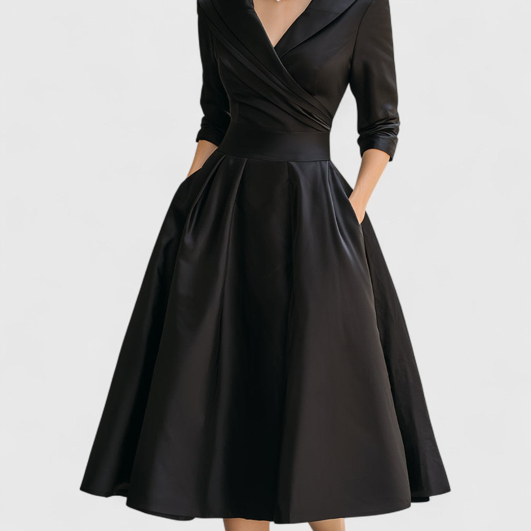 Valerie | Elegant Midi Dress 0