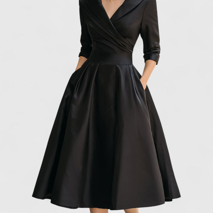 Valerie | Elegant Midi Dress 0