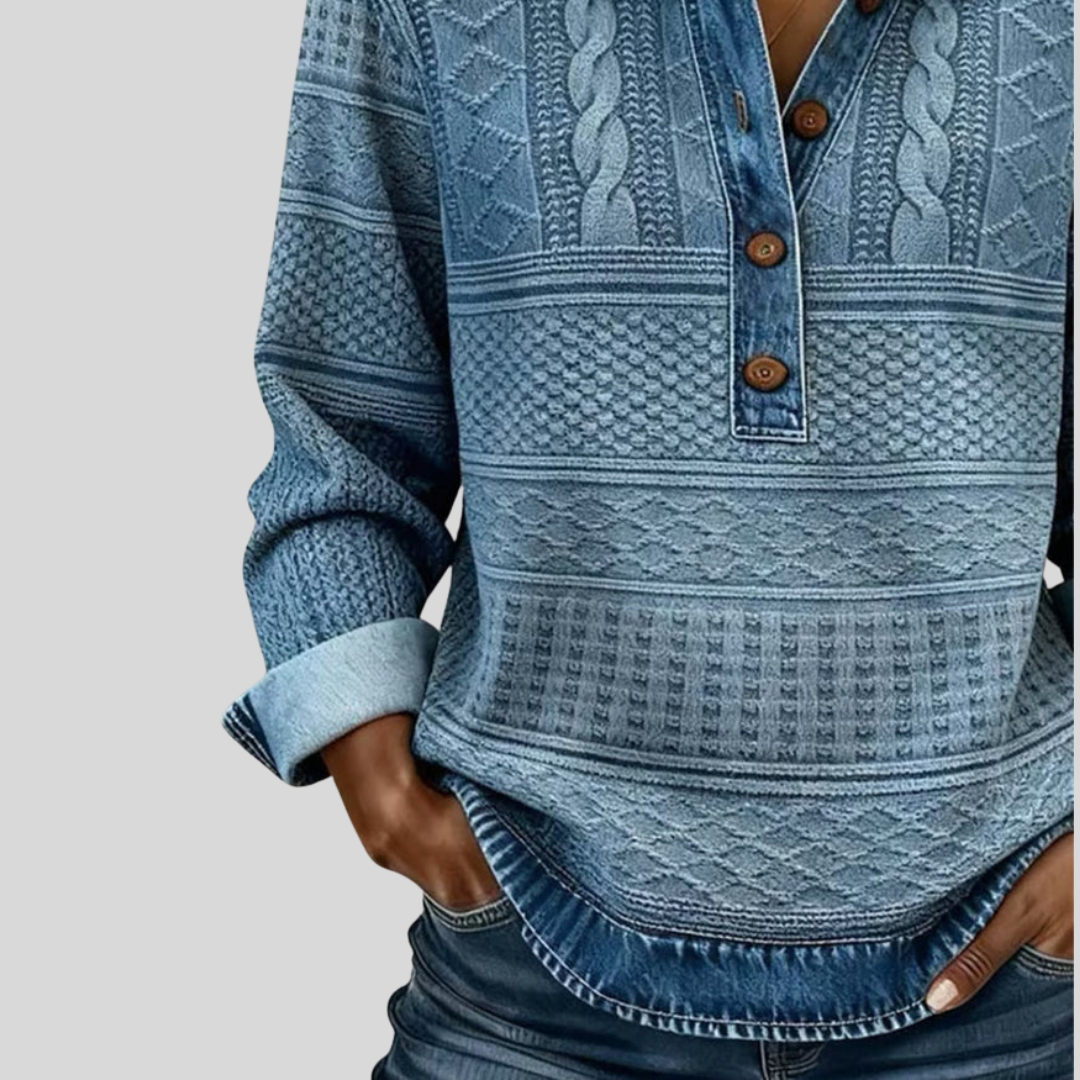 Velmora™ | Elegant Textured Knit Top 3