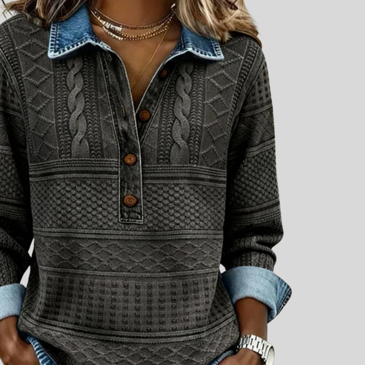 Velmora™ | Elegant Textured Knit Top 6