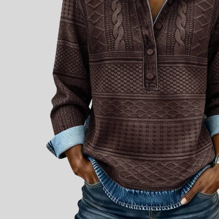 Velmora™ | Elegant Textured Knit Top 7