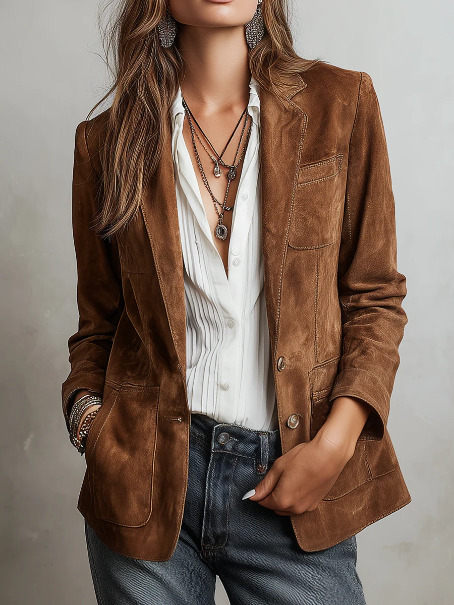 Verona | Vintage Suede Jacket 0
