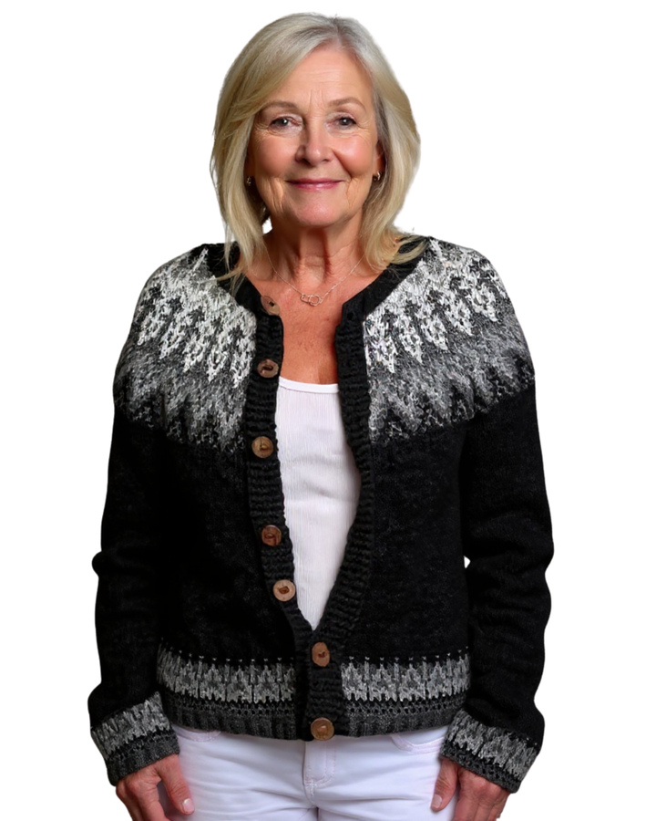 Vivian | Vintage Icelandic Cardigan 0