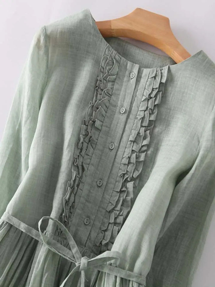 Women's Vintage-Inspired Dress - Comfortable Summer Style & Versatility 4