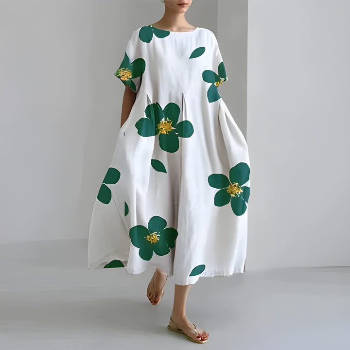 Zara™ | Elegant Floral Print Dress