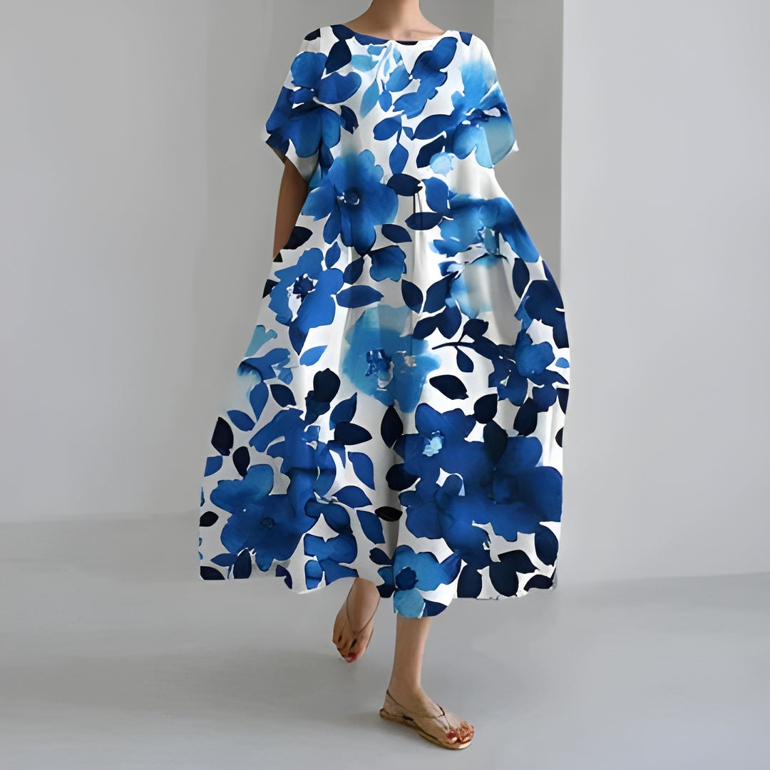 Zara™ | Elegant Floral Print Dress