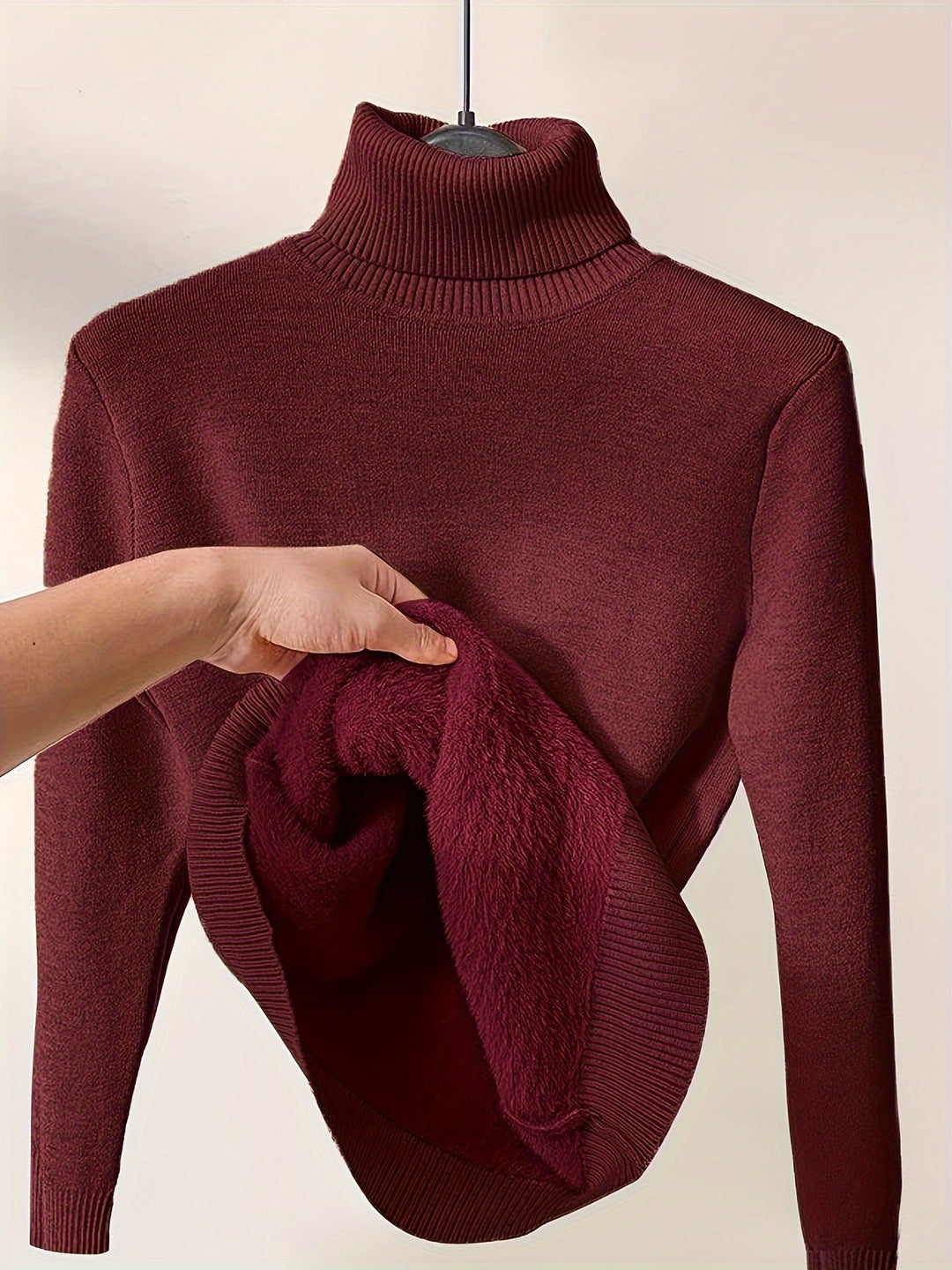 Zella | Soft Turtle Neck Pullover Jumper 3