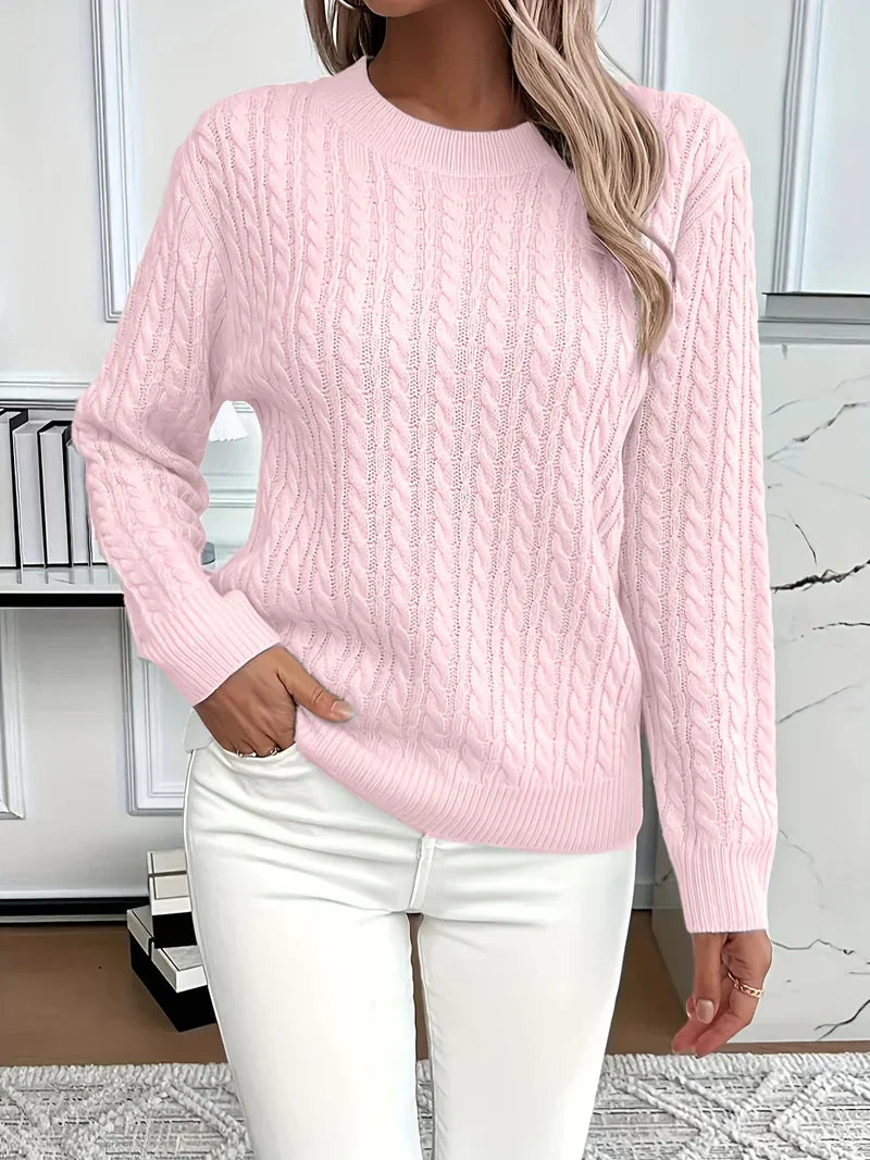 Zoe | Cable Knit Sweater 1
