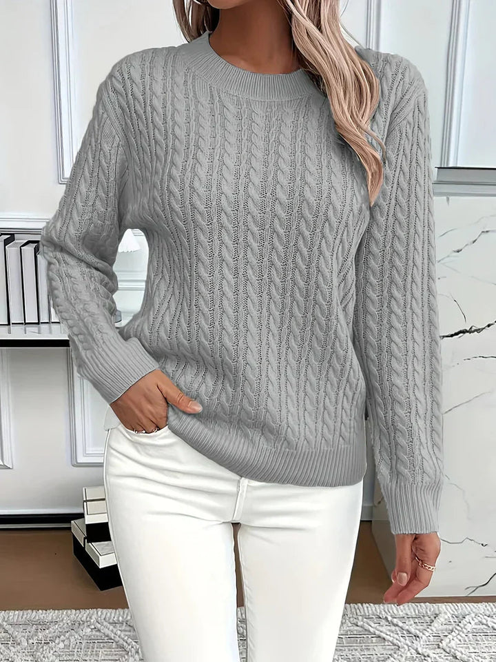 Zoe | Cable Knit Sweater 2